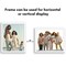 Americanflat Picture Frame - Modern Design, Shatter-Resistant Glass, Dual Sawtooth Hangers, Ideal for Home and Office Decor
